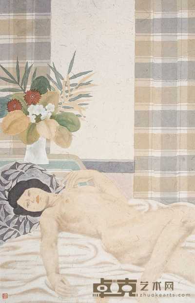 石晓  室内 镜心 106×68cm